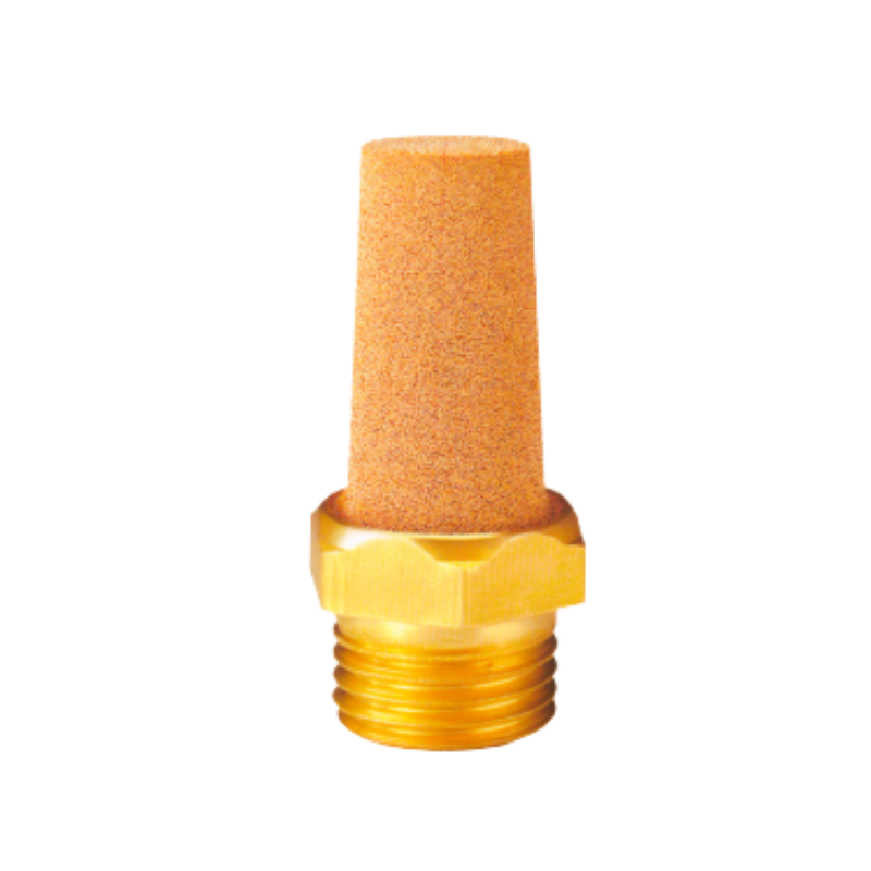 Silenciador Cônico com Bronze Sinterizado