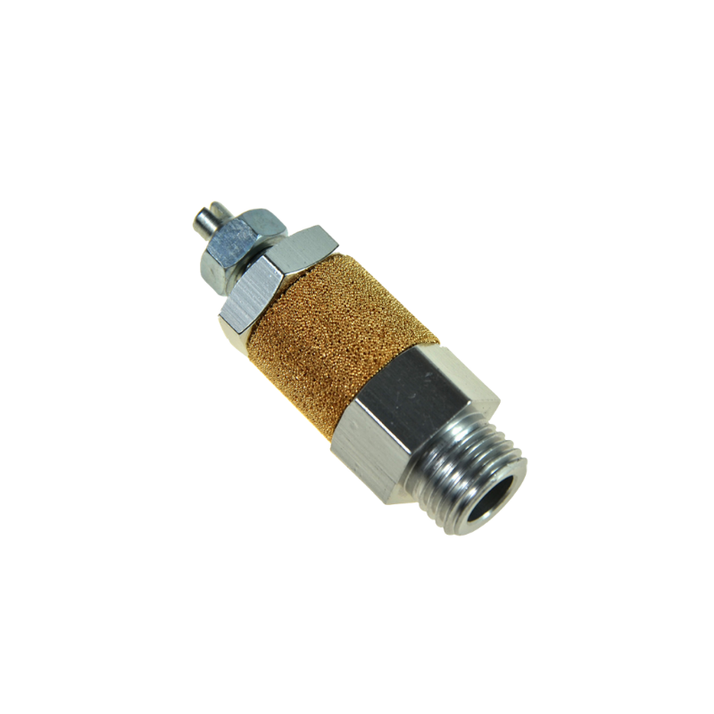 Silenciador com Controle de Fluxo Regulagem por Fenda 02