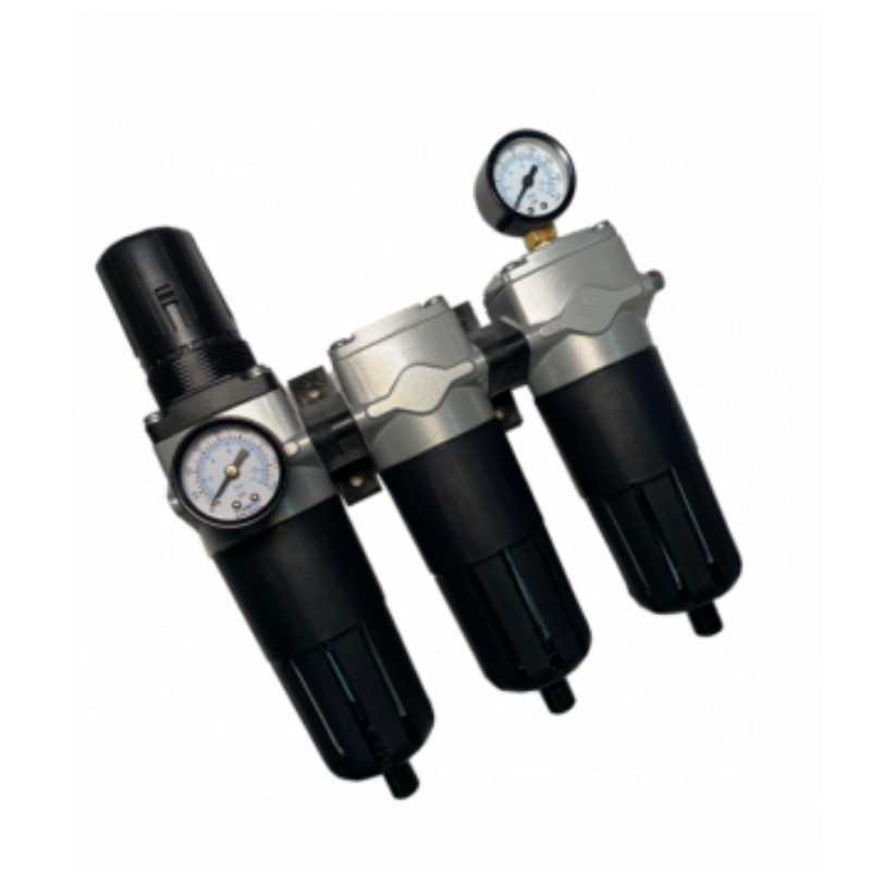 Conjunto Industrial de Preparação de Ar Comprimido Médio